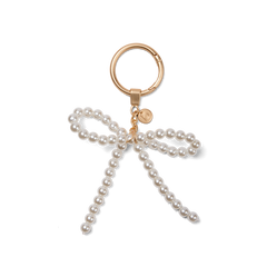 Bogg'd & Charmed - White Pearl Bow