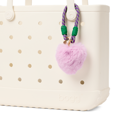 Bogg'd & Charmed - Purple Heart Pouf