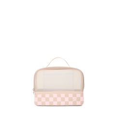 Boggs N' Ends - Checkered Linen/ Pink Marshmallow
